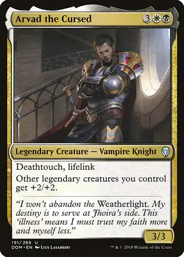 Arvad the Cursed - dom Spoiler
