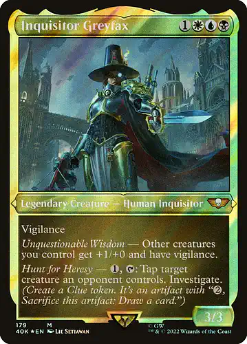 Inquisitor Greyfax - 40k Spoiler