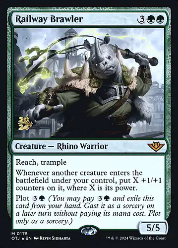 Railway Brawler - otj Spoiler