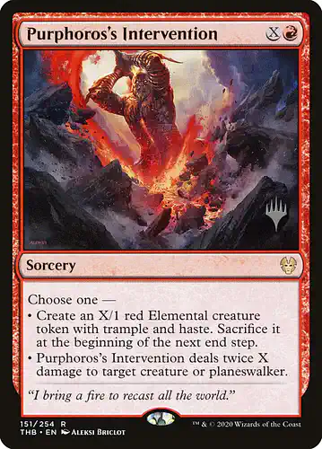 Purphoros's Intervention - thb Spoiler