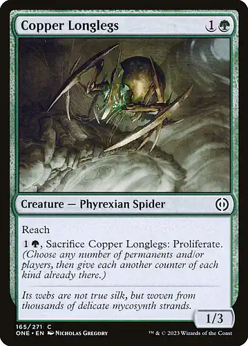 Copper Longlegs - one Spoiler