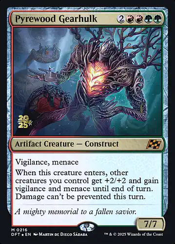 Pyrewood Gearhulk - dft Spoiler