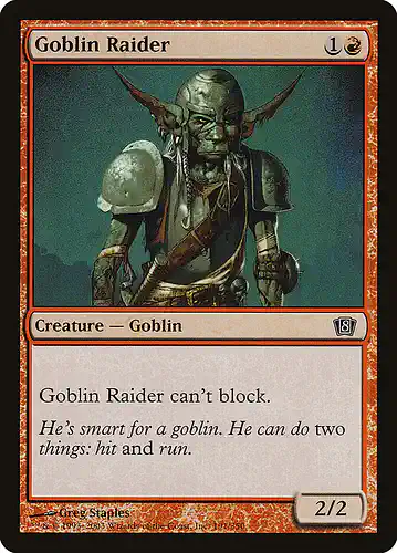 Goblin Raider - 8ed Spoiler