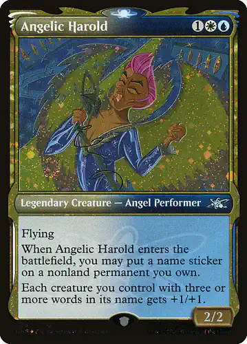 Angelic Harold - unf Spoiler