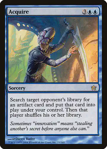 Acquire - 5dn Spoiler