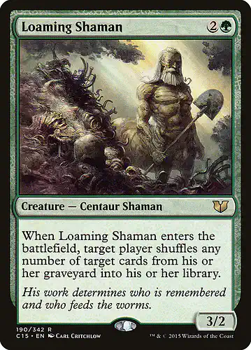 Loaming Shaman - c15 Spoiler