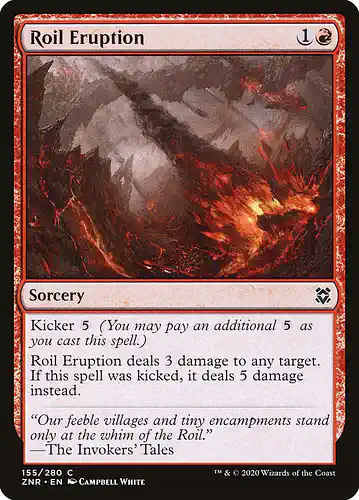 Roil Eruption - znr Spoiler