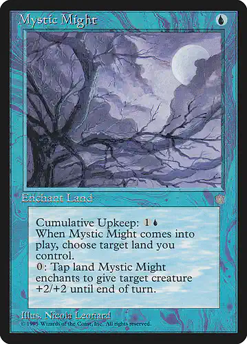 Mystic Might - ice Spoiler