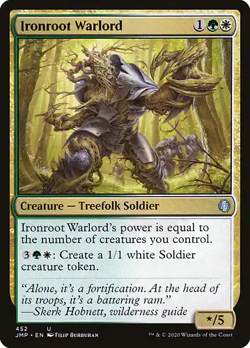 Ironroot Warlord - jmp Spoiler