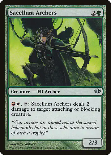 Sacellum Archers - con Spoiler