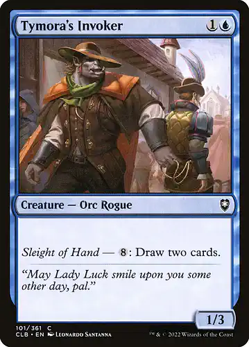 Tymora's Invoker - clb Spoiler
