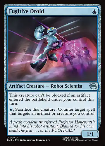 Fugitive Droid - tmt Spoiler