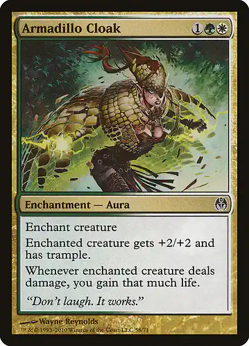 Armadillo Cloak - dde Spoiler