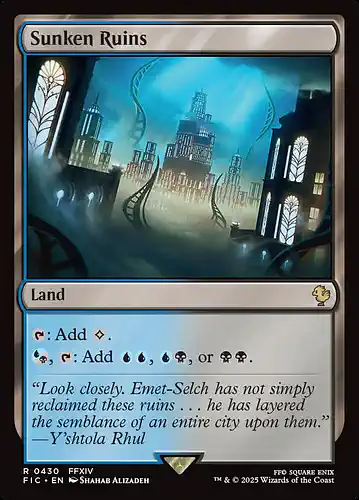 Sunken Ruins - fic Spoiler