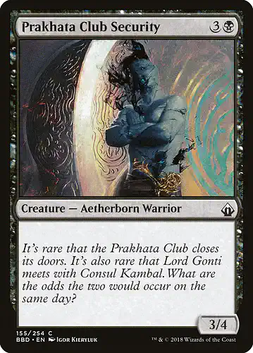 Prakhata Club Security - bbd Spoiler