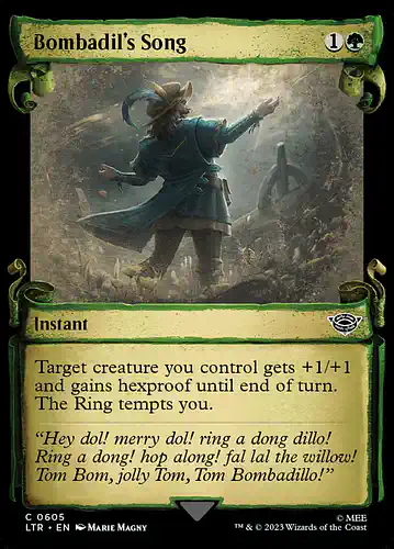 Bombadil's Song - ltr Spoiler