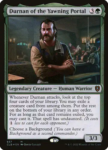 Durnan of the Yawning Portal - clb Spoiler