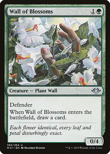 Wall of Blossoms - mh1 Spoiler