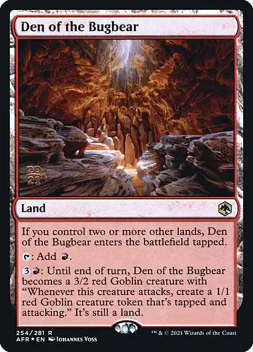 Den of the Bugbear - afr Spoiler