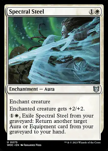 Spectral Steel - woc Spoiler