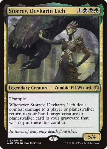 Storrev, Devkarin Lich - war Spoiler