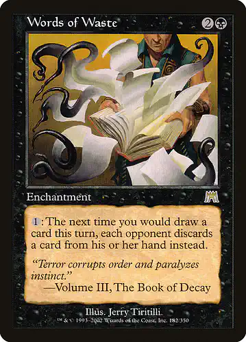 Words of Waste - ons Spoiler