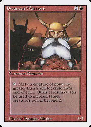 Dwarven Warriors - 3ed Spoiler
