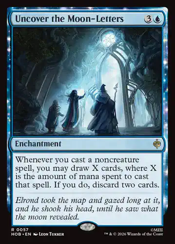 Uncover the Moon-Letters - hob Spoiler