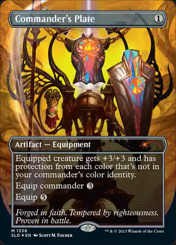Commander's Plate - sld Spoiler