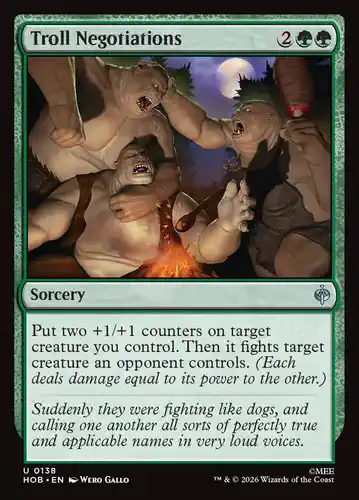 Troll Negotiations - hob Spoiler