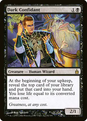 Dark Confidant - rav Spoiler