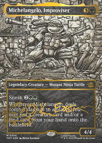 Michelangelo, Improviser - tmt Spoiler