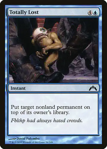 Totally Lost - gtc Spoiler