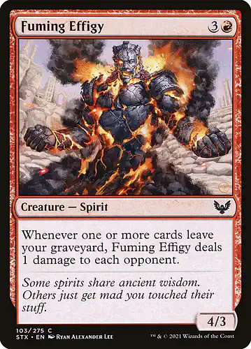 Fuming Effigy - stx Spoiler