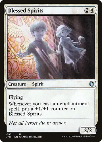 Blessed Spirits - jmp Spoiler