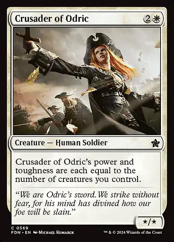 Crusader of Odric - fdn Spoiler