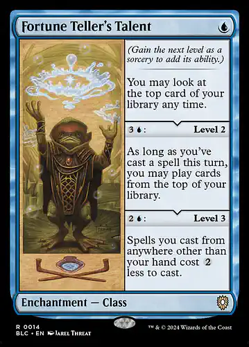 Fortune Teller's Talent - blc Spoiler