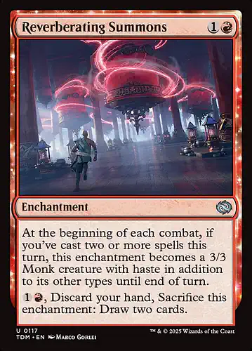 Reverberating Summons - tdm Spoiler
