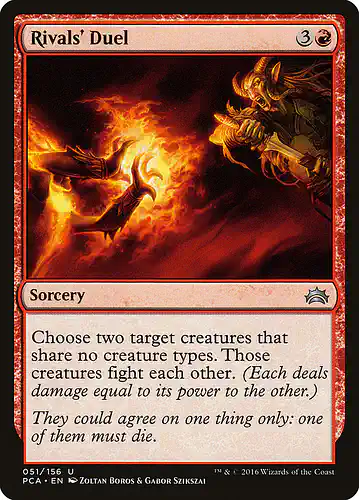 Rivals' Duel - pca Spoiler