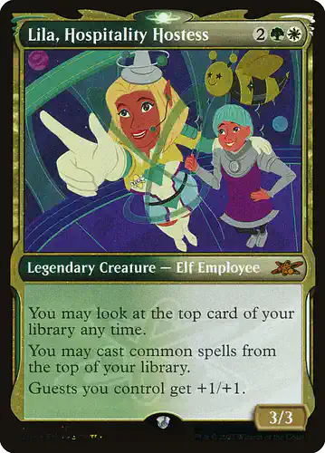 Lila, Hospitality Hostess - unf Spoiler
