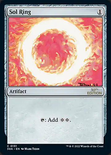 Sol Ring - 30a Spoiler