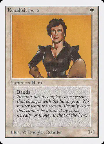 Benalish Hero - 2ed Spoiler