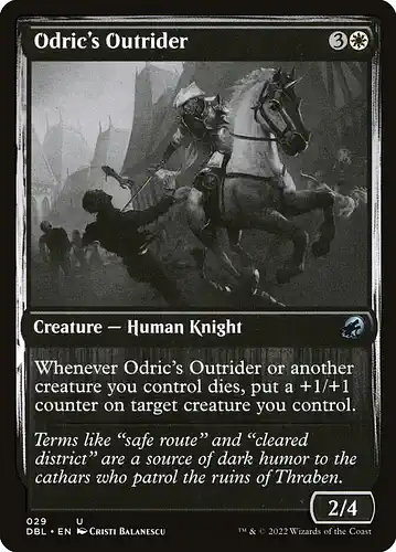 Odric's Outrider - dbl Spoiler