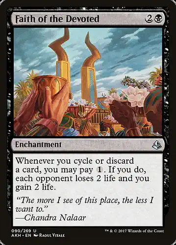 Faith of the Devoted - akh Spoiler