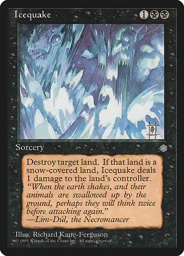 Icequake - ice Spoiler