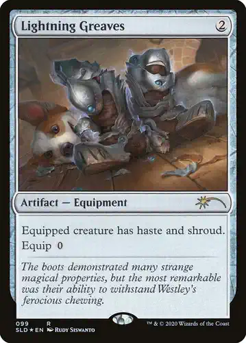 Lightning Greaves - sld Spoiler