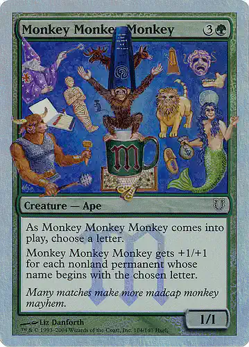 Monkey Monkey Monkey - unh Spoiler