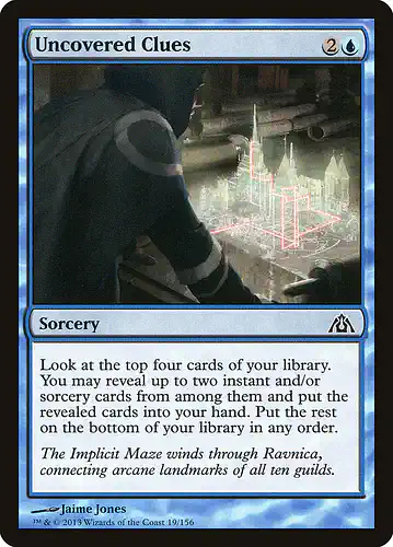 Uncovered Clues - dgm Spoiler