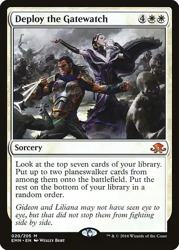 Deploy the Gatewatch - emn Spoiler