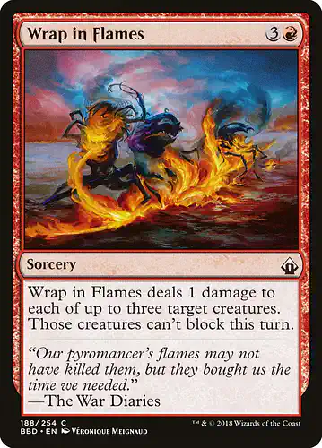 Wrap in Flames - bbd Spoiler